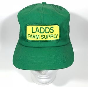 Vintage Snapback Hat Ladds Farm Supply Trucker Hat
